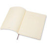 Блокнот MOLESKINE Classic Soft XL, клетка, чёрный QP622